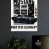 1 1968 FORD MUSTANG WALL POSTER