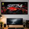 THE FERRARI FS24 SPLIT POSTER