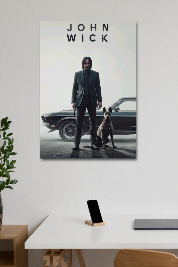 1 JOHN WICK WALL POSTER