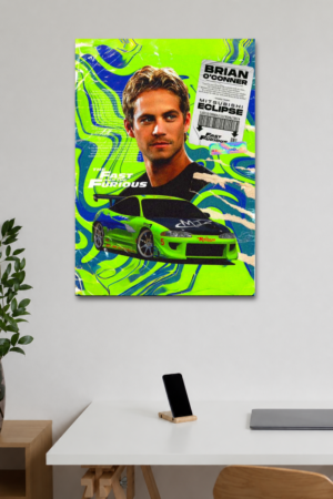PAUL WALKER WALL POSTER