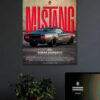 FORD MUSTANG WALL POSTER