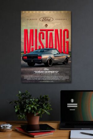 FORD MUSTANG WALL POSTER