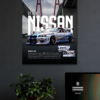 11 NISSAN GT R34 WALL POSTER