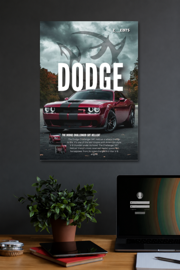 14 DODGE WALL POSTER
