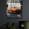 16 NISSAN GT-R R35 WALL POSTER