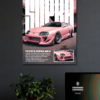 TOYOTA SUPRE MK4 WALL POSTER