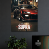 18 TOYOTA SUPRA MK4 WALL POSTER