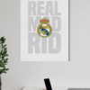 2 REAL MADRID WALL POSTER