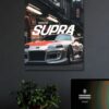 TOYOTA SUPRA MK4 WALL POSTER
