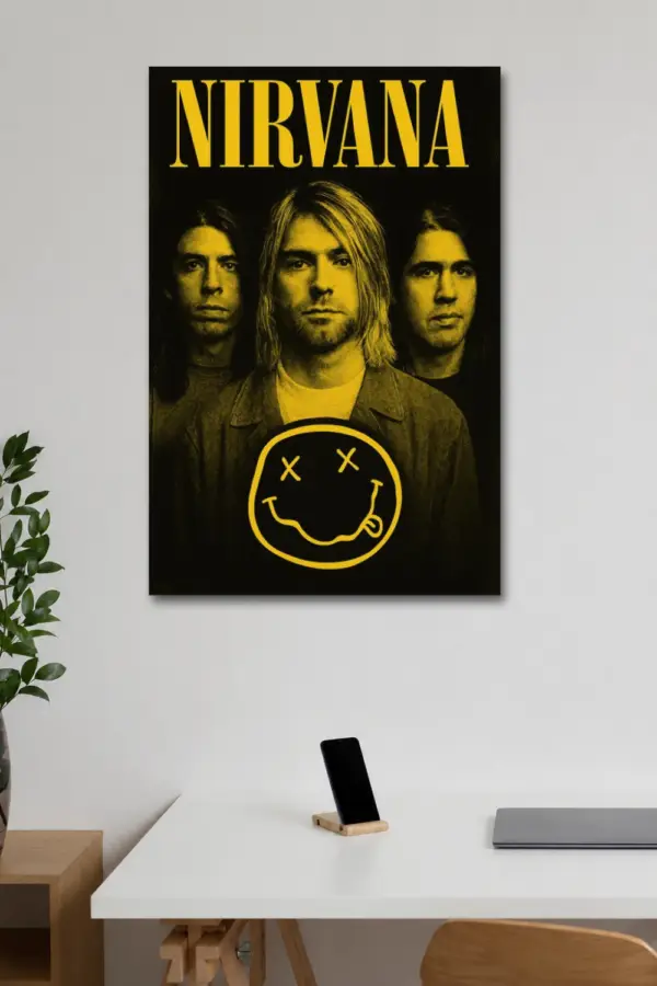 2 NIRVANA WALL POSTER