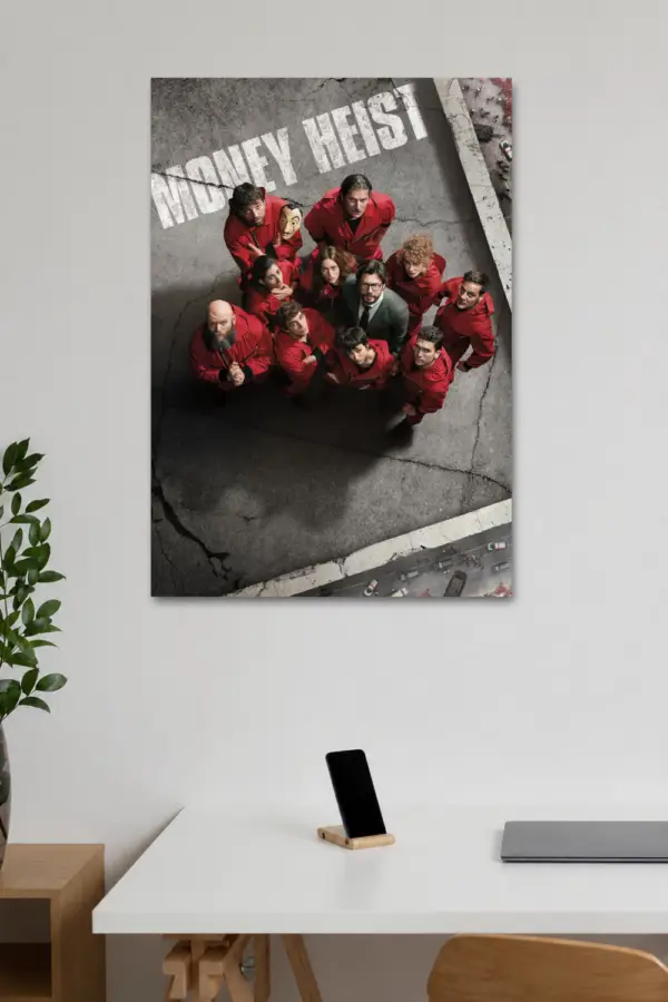 3 MONEY HEIST WALL POSTER