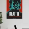 5 BEAT IT WALL POSTER