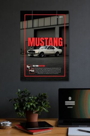 FORD MUSTANG WALL POSTER