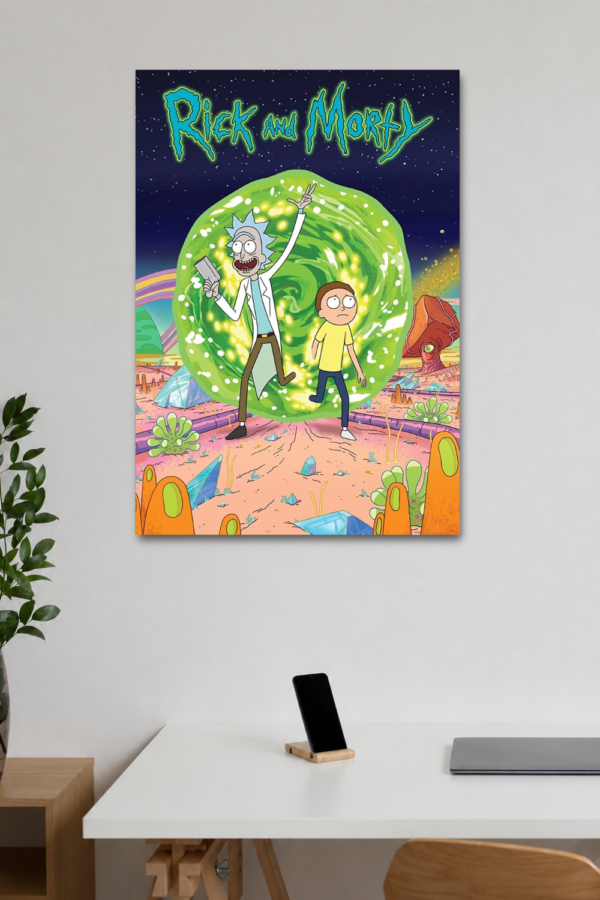 6 RICK AND MORTY WALL POSTER