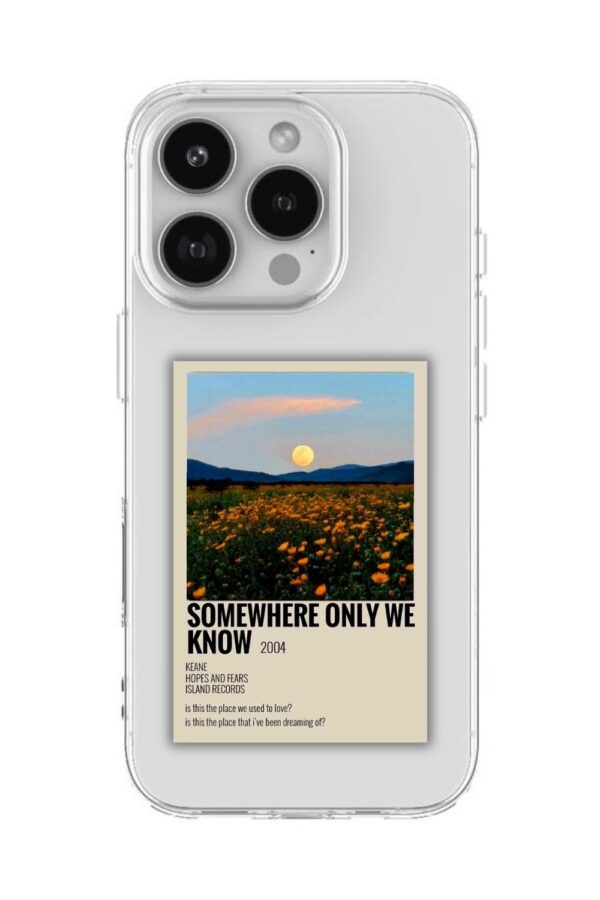 79 SOMEWHERE ONLY WE KNOW POLAROID