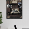 FORD MUSTANG SHELBY GT350 CLASSIC WALL POSTER