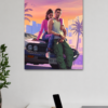 8 GRAND THEFT AUTO VI WALL POSTER