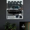 9 DODGE CHARGER WALL POSTER