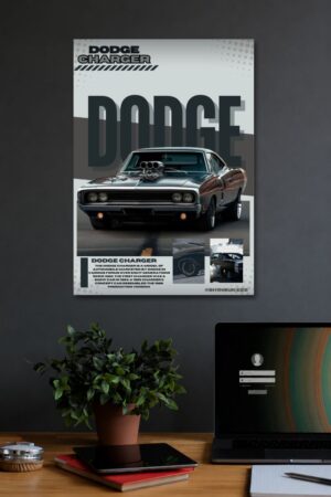 DODGE CHARGER WALL POSTER