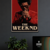 2 THE WEEKND WALL POSTER