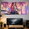 GTA 6 SPLIT WALL POSTER