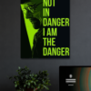 BRAKING BAD I AM THE DANGER WALL POSTER