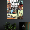 GTA SAN ANDREAS WALL POSTER