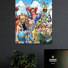 8 ONE PIECE WALL POSTER